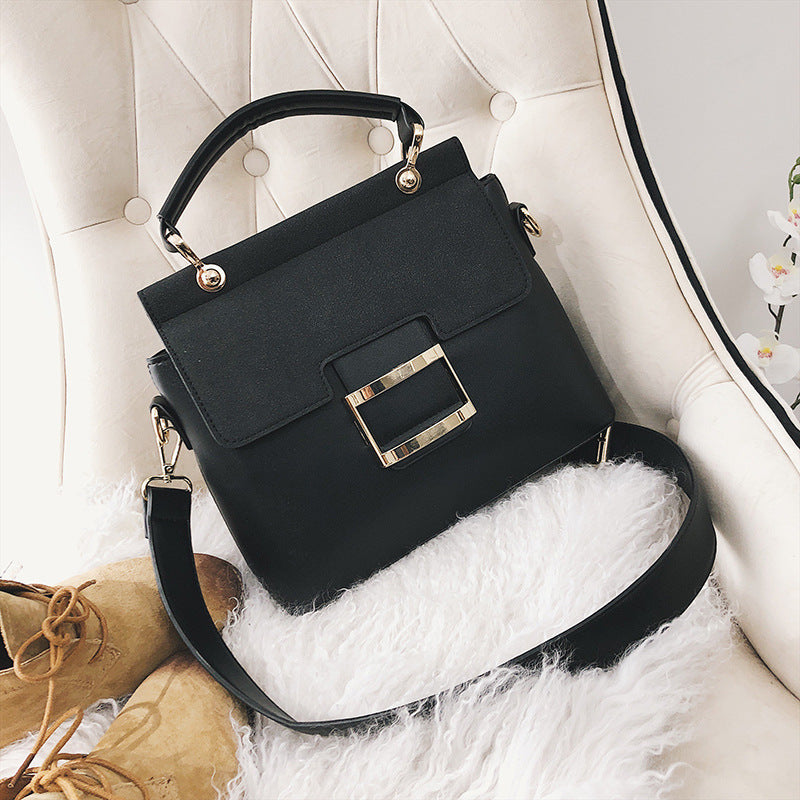 Crossbody Small Square Bag With Wide Shoulder Strap