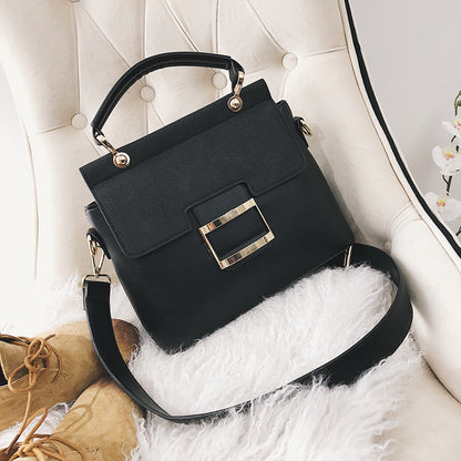 Crossbody Small Square Bag With Wide Shoulder Strap