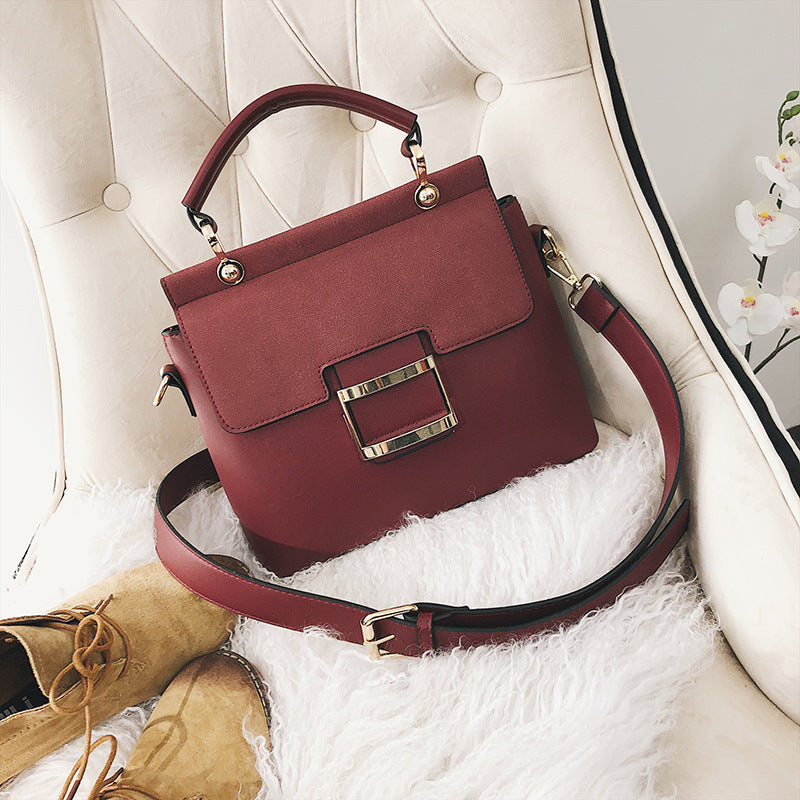 Crossbody Small Square Bag With Wide Shoulder Strap