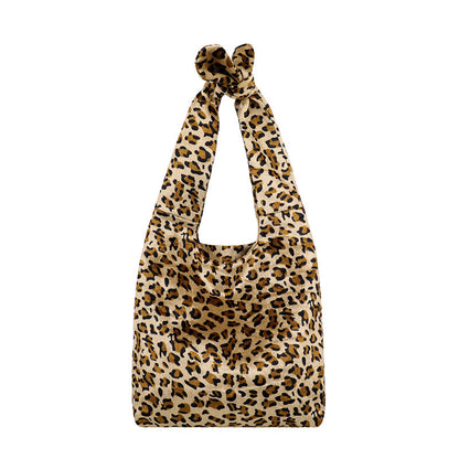 Fashion Texture One-Shoulder Armpit Bag Western Style Handbag