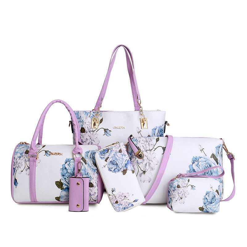 Spray One-Shoulder Diagonal Handbag
