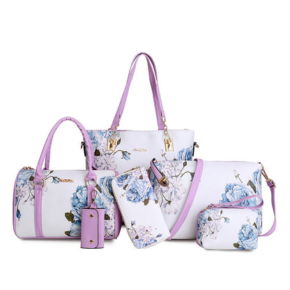 Spray One-Shoulder Diagonal Handbag