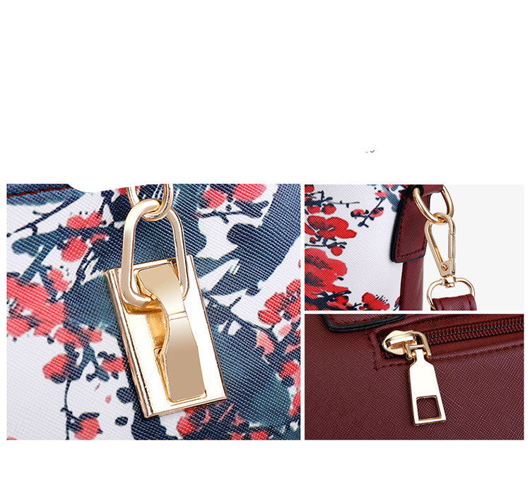 Spray One-Shoulder Diagonal Handbag