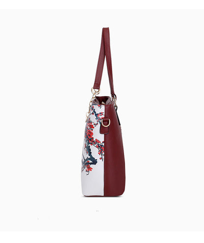 Spray One-Shoulder Diagonal Handbag