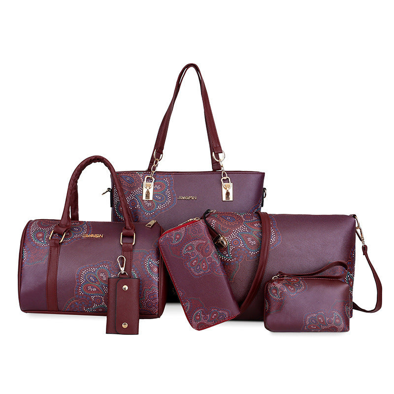 Spray One-Shoulder Diagonal Handbag