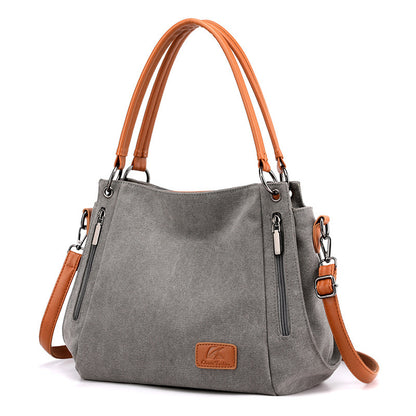 Women's Single Shoulder Simple Cloth Bag Canvas Bag