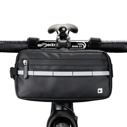 multifunctional bicycle front handle bag road leisure cycling bag waist bag chest shoulder bag