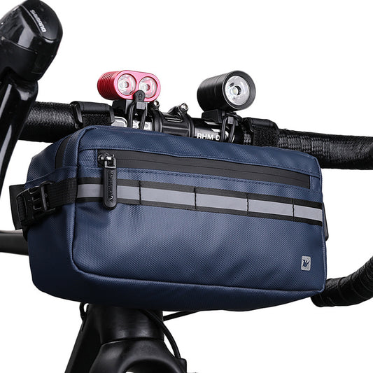 multifunctional bicycle front handle bag road leisure cycling bag waist bag chest shoulder bag