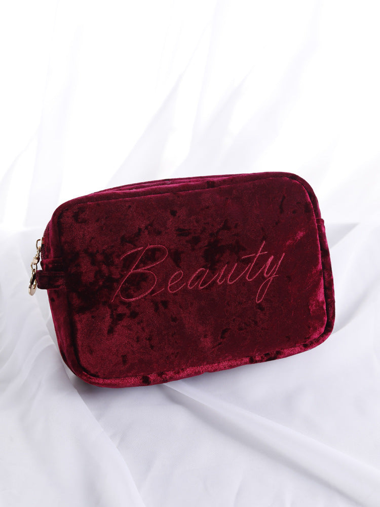 large capacity portable cosmetic bag simple portable cosmetic bag