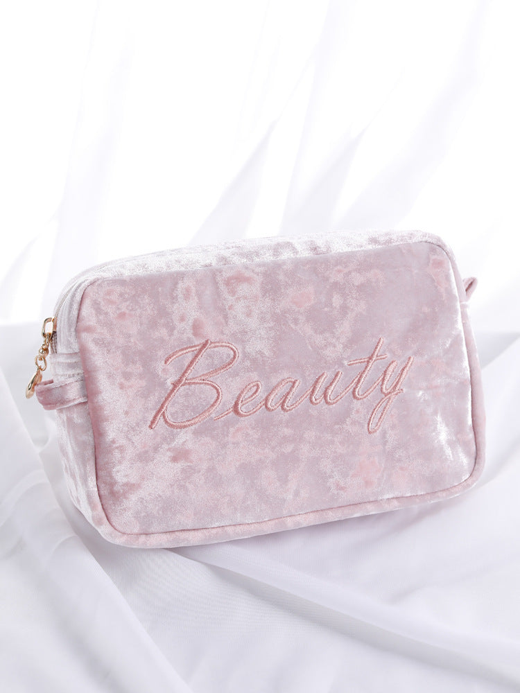 large capacity portable cosmetic bag simple portable cosmetic bag