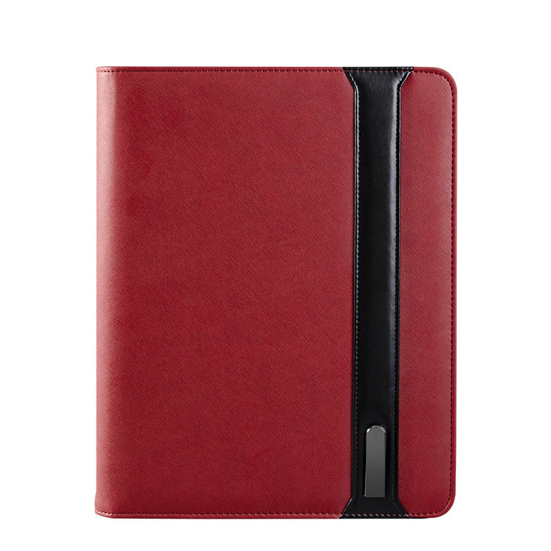 multifunctional business notebook manager with usb