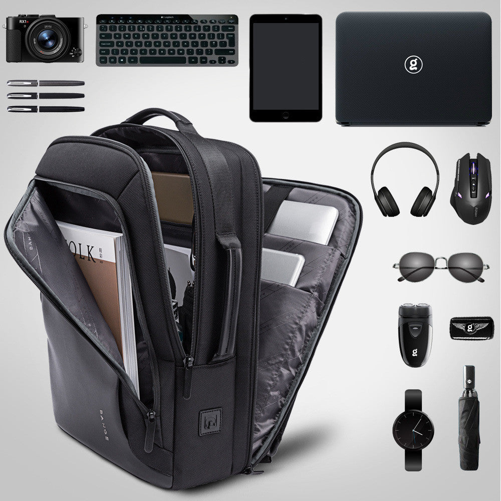 business computer backpack mens travel large capacity backpack