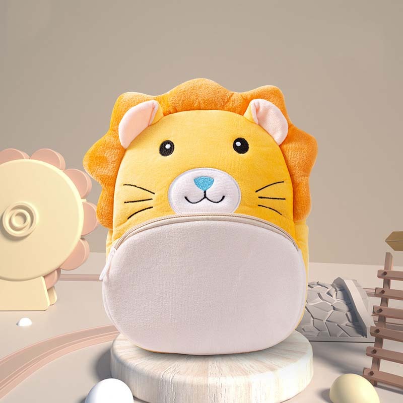 fashion cute childrens plush animal backpack