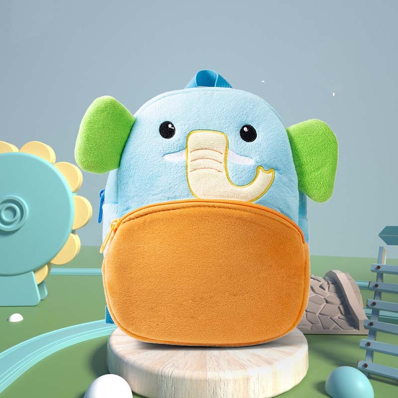 fashion cute childrens plush animal backpack