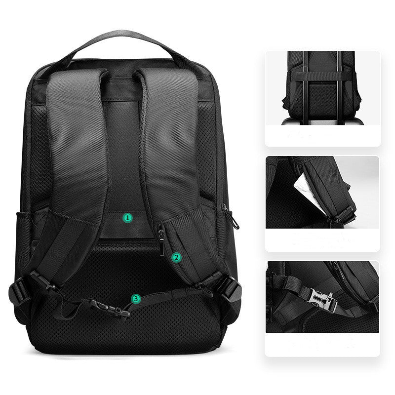 backpack mens trend junior high school student schoolbag fashion travel leisure