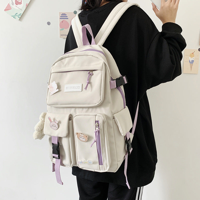 japanese harajuku vintage sense student schoolbag female all match travel backpack