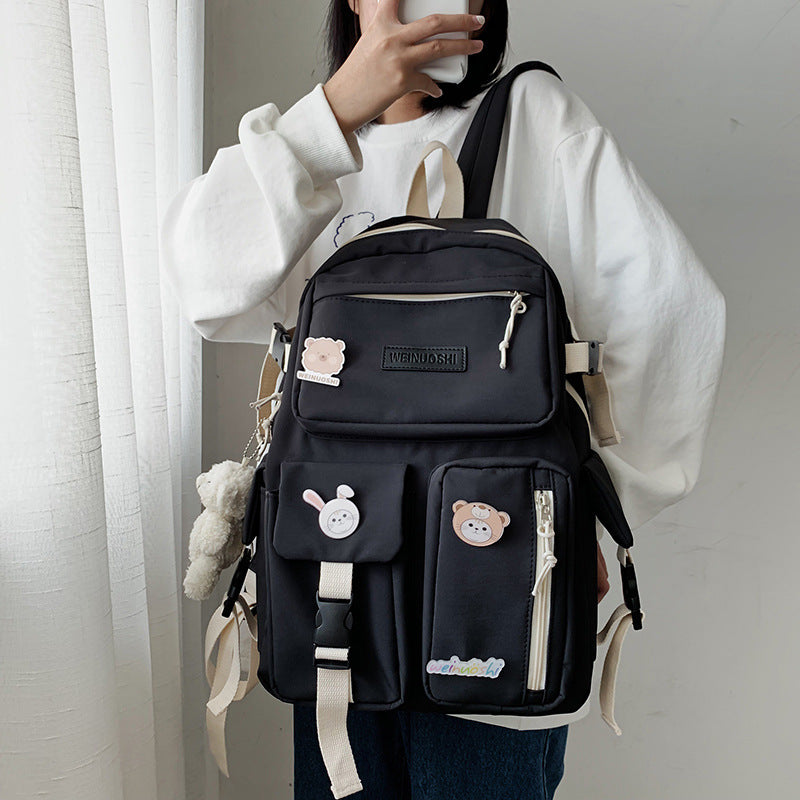 japanese harajuku vintage sense student schoolbag female all match travel backpack