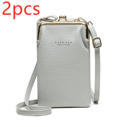 fashion-lychee-pattern-solid-color-diagonal-shoulder-bag