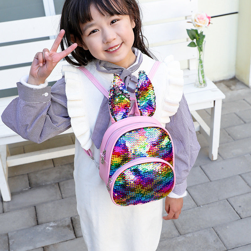 childrens bag fashion girl one shoulder messenger bag kindergarten baby school bag