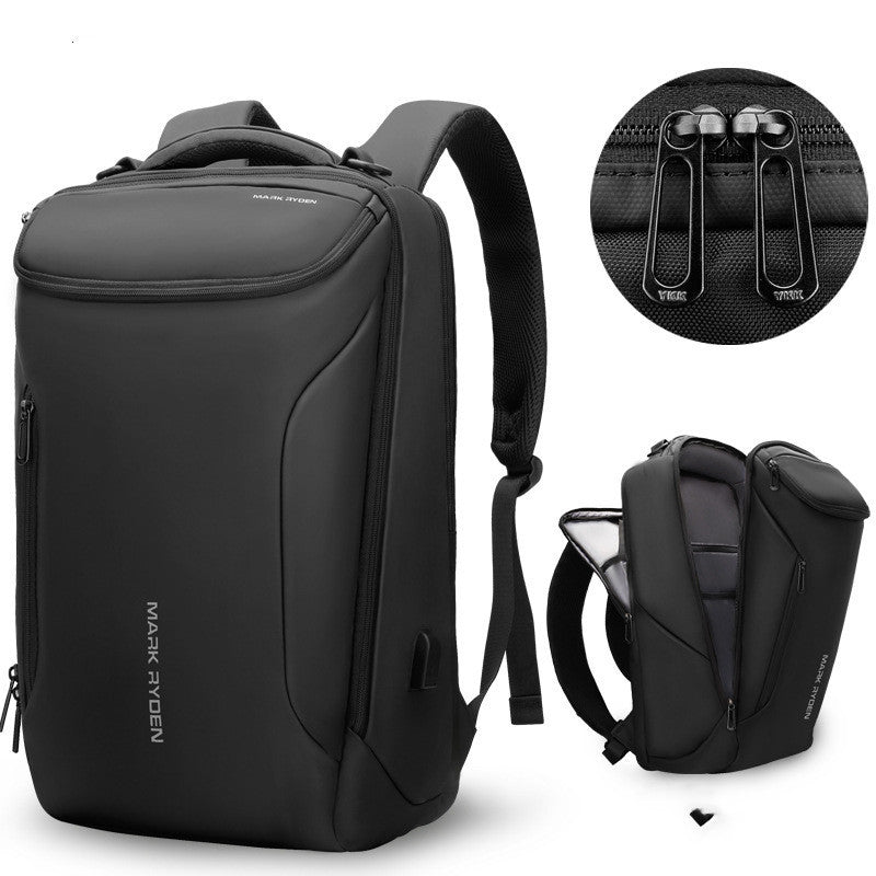 business backpack mens computer backpack multi function