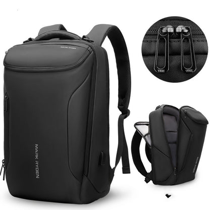 business backpack mens computer backpack multi function