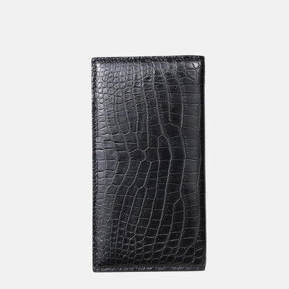 mens leather wallet long wallet