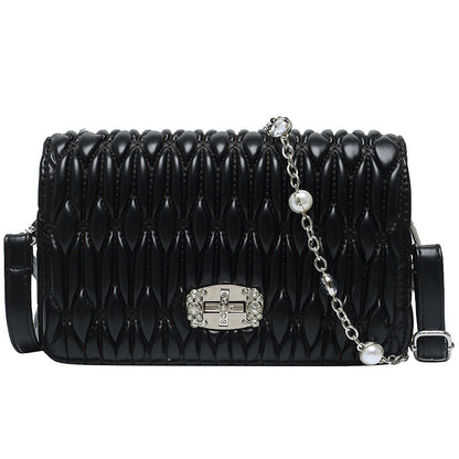 womens casual braided belt with diamond encrusted hand bill of lading shoulder slung banquet bag