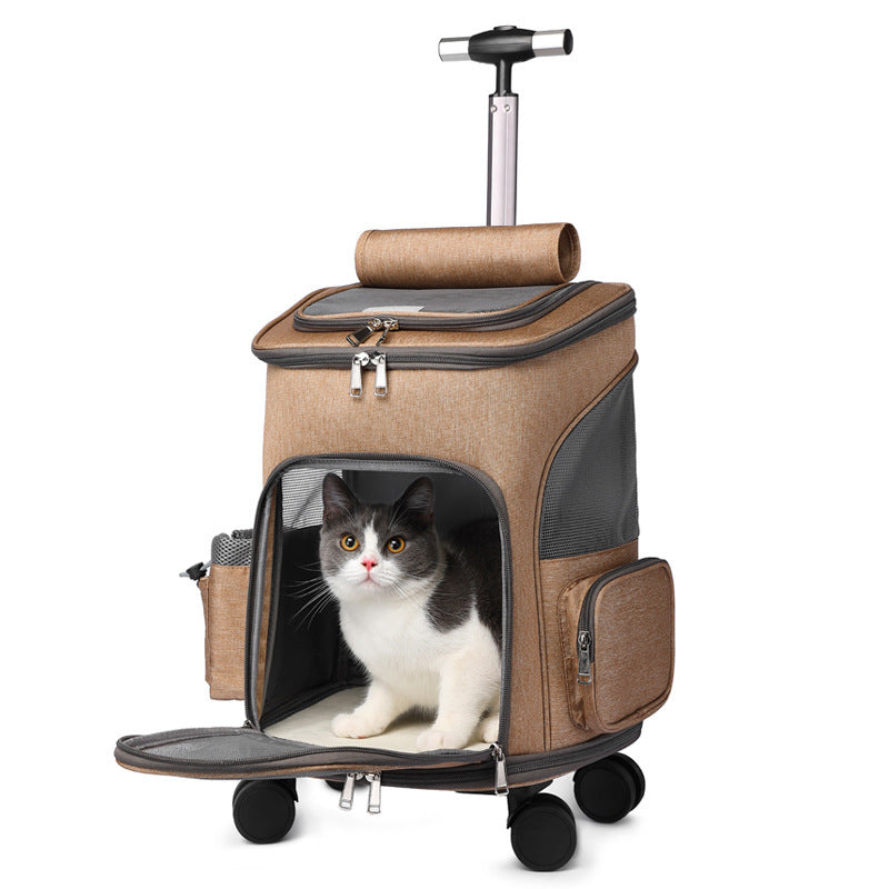 portable-folding-trolley-pet-backpack-traveling-cat-backpack-with-universal-wheel-trolley-pet-bag