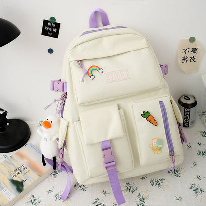 womens korean harajuku student backpack