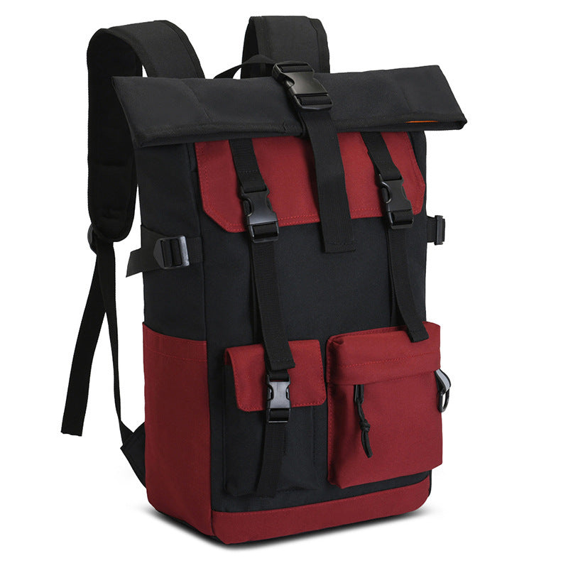 large capacity outdoor travel backpack trendy backpack simple