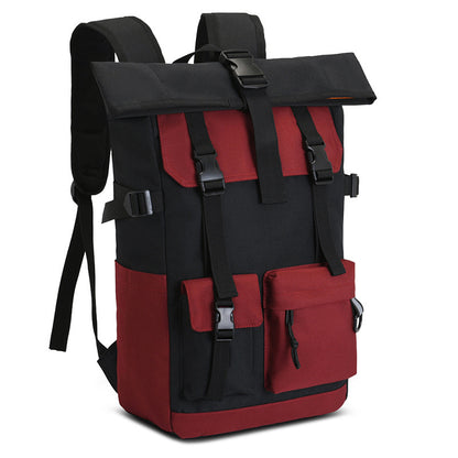 large capacity outdoor travel backpack trendy backpack simple