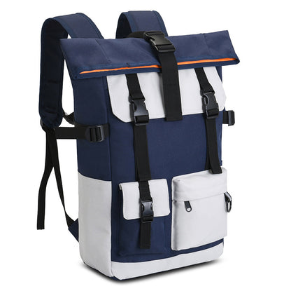 large capacity outdoor travel backpack trendy backpack simple