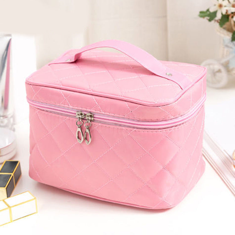 lingge cosmetic bag large capacity student storage bag