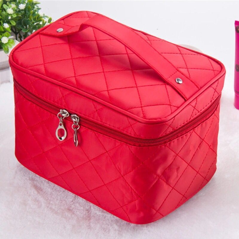 lingge cosmetic bag large capacity student storage bag