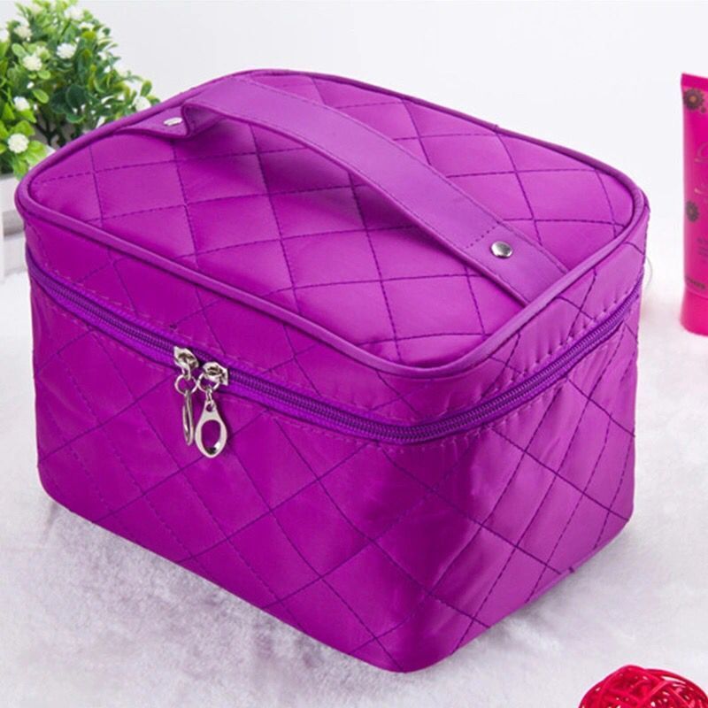 lingge cosmetic bag large capacity student storage bag