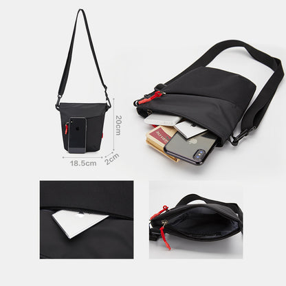 student sports messenger bag mobile phone bag