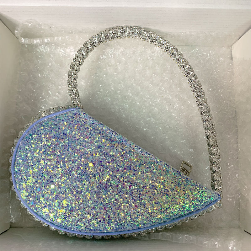 diamond heart shaped clutch diamond dinner bag clutch small