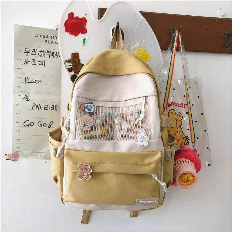 backpack high school student schoolbag