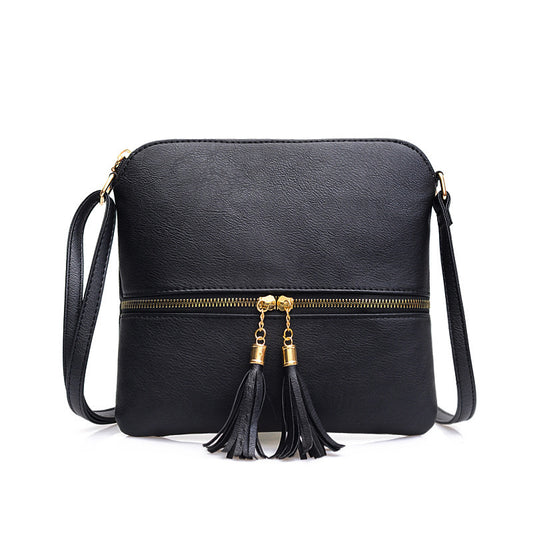 ladies fashion shoulder bag tassel bag messenger bag