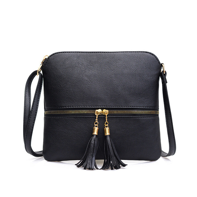 ladies fashion shoulder bag tassel bag messenger bag