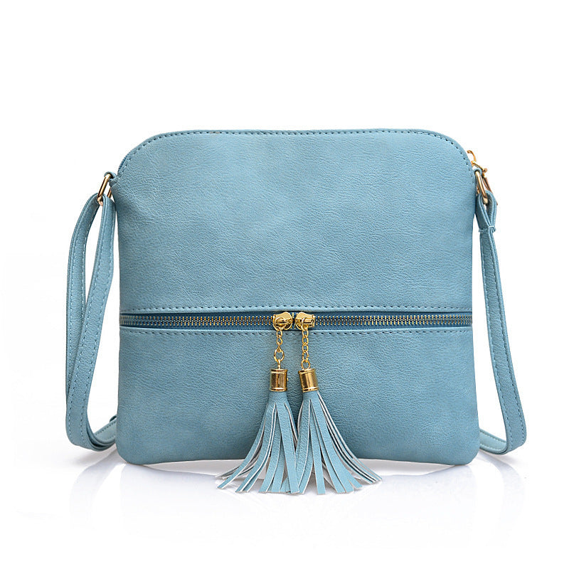 ladies fashion shoulder bag tassel bag messenger bag