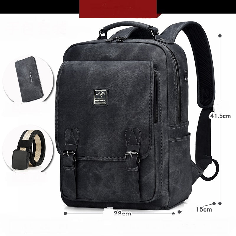 casual large capacity computer bag backpack travel backpack