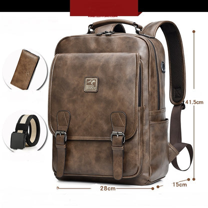 casual large capacity computer bag backpack travel backpack