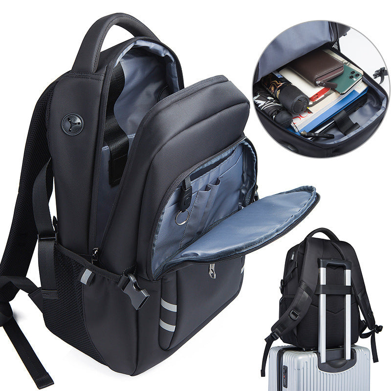 new wear resistant backpack waterproof large capacity travel mens backpack for business commuting