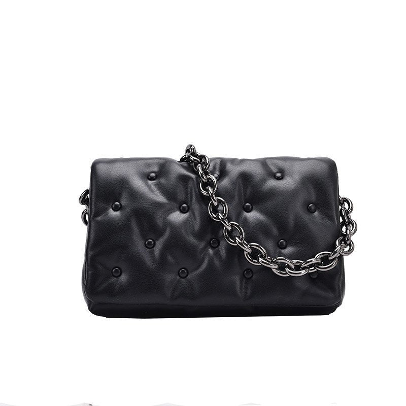 fashion simple single shoulder chain small square bag