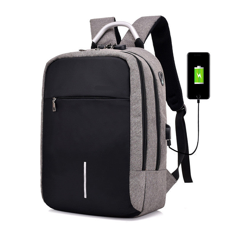 mens laptop anti theft backpack