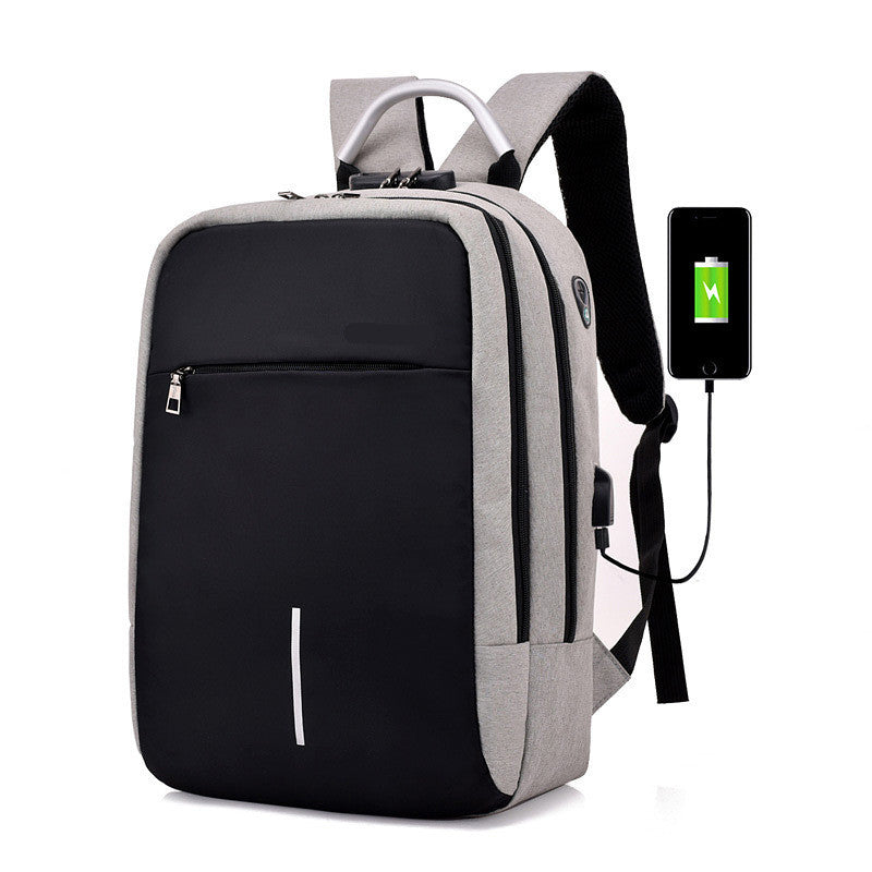 mens laptop anti theft backpack