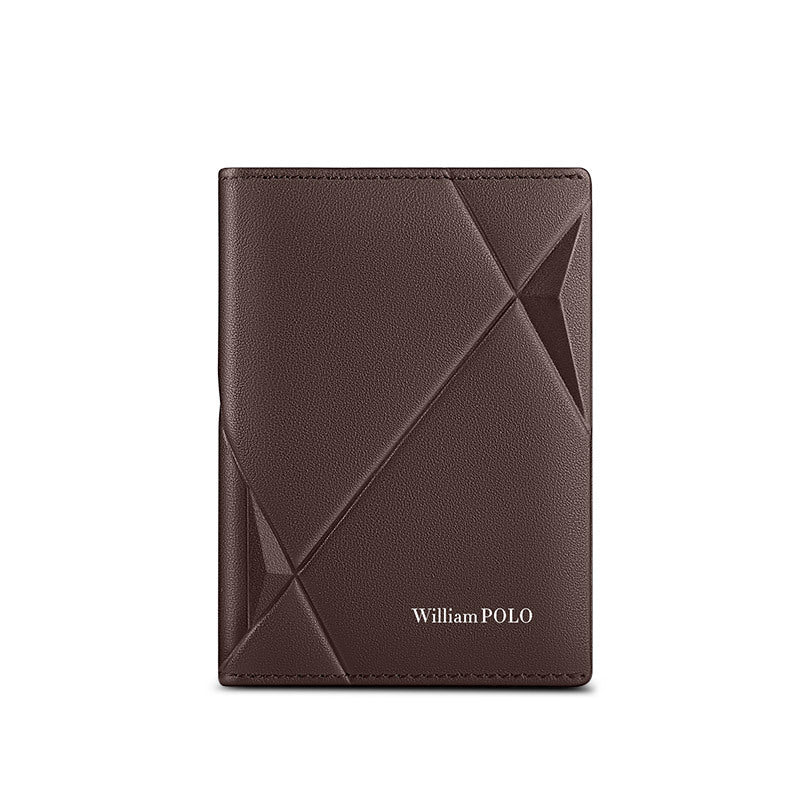 mens ultra thin anti degaussing mens card holder real cowhide id card case driving license leather case