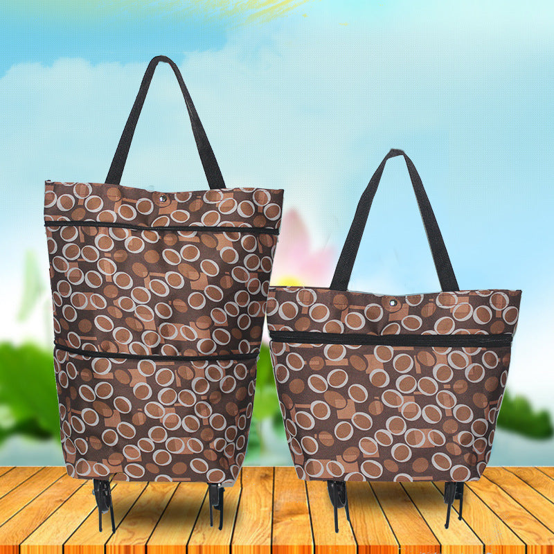 foldable tug tote bag multifunctional shopping travel tote bag