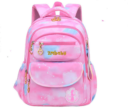 kamida primary school schoolbag female sweet and cute gradient backpack 1 3 6 grade large capacity